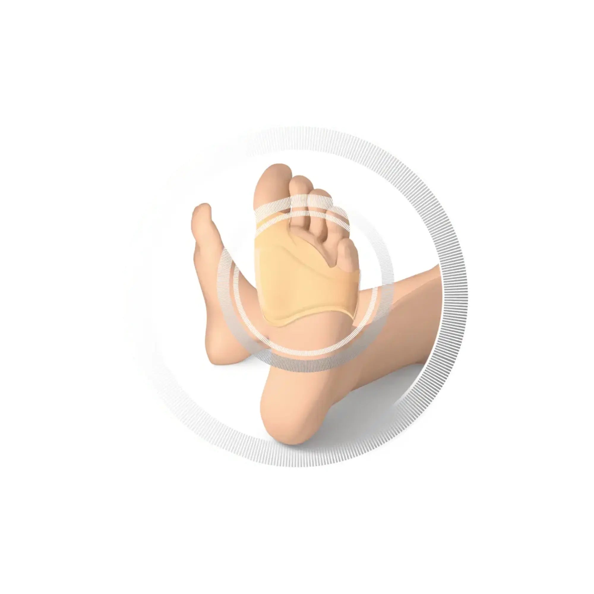 Protection en Smartgel contre la pression de la métatarse - 2 pièces - Ruck Ruck