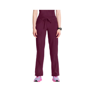 Quimper - Pantalon droit cordon de serrage - Femme - Cherokee Cherokee Medical Uniforms Bordeaux-3XL