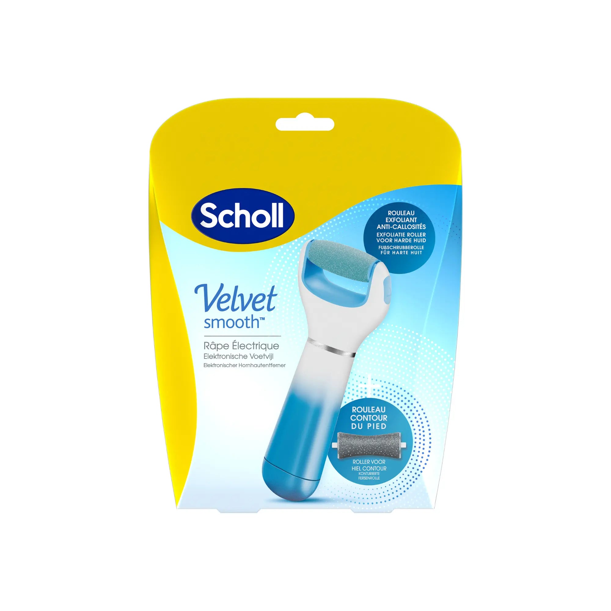 Râpe de Pédicurie Électrique Exfoliante Velvet Smooth - Scholl Scholl