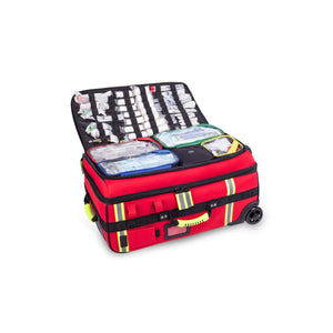 Sac Urgence EMERAIR AVEC ROULETTES - 2 modèles - Elite Bags Elite Bags Rouge