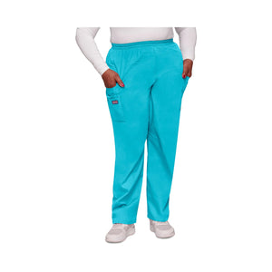 Seignosse - Pantalon cargo médical - Femme - Cherokee - Couleur 1 Cherokee Authentic Workwear Bleu-Turquoise-XXXL
