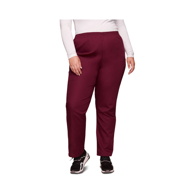 Seignosse - Pantalon cargo médical - Femme - Cherokee - Couleur 1 Cherokee Authentic Workwear  Bordeaux-XXXL