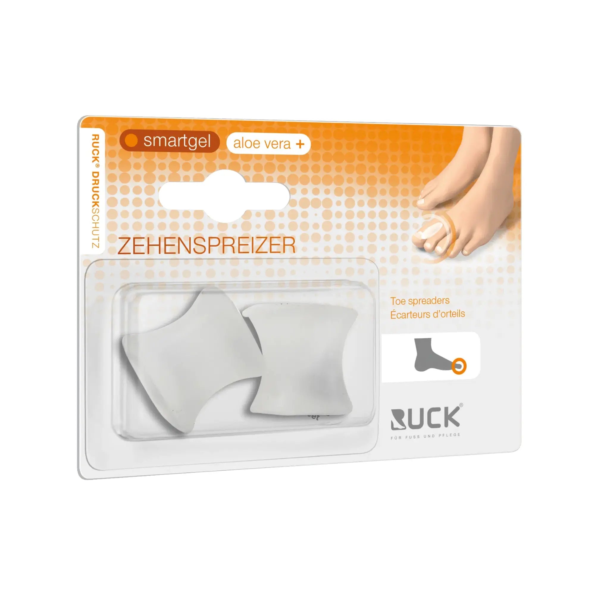 Séparateurs d'orteils en silicone - Vendus par 2 - Ruck Ruck