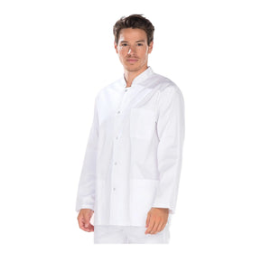 Simon - Tunique - Manches longues - Homme - 75 cm My Blouse Blanc-T6-XXXL