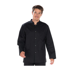 Simon - Tunique - Manches longues - Homme - 75 cm My Blouse Noir-T6-XXXL