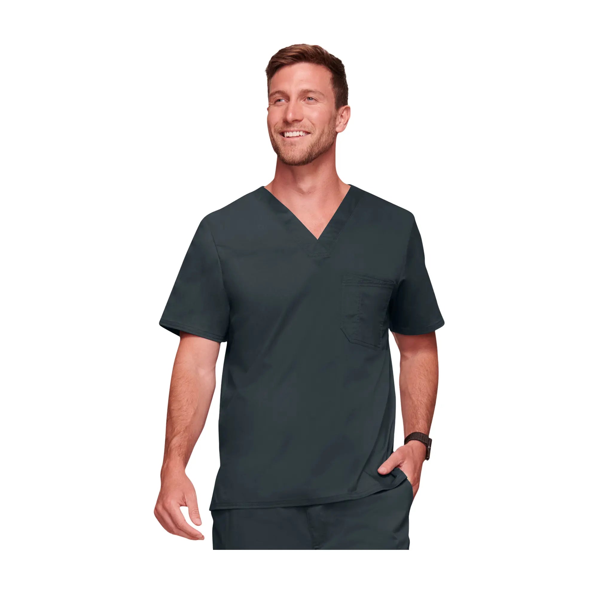 Tarbes - Tunique à col V ajustée - Homme - Cherokee Cherokee Authentic Workwear