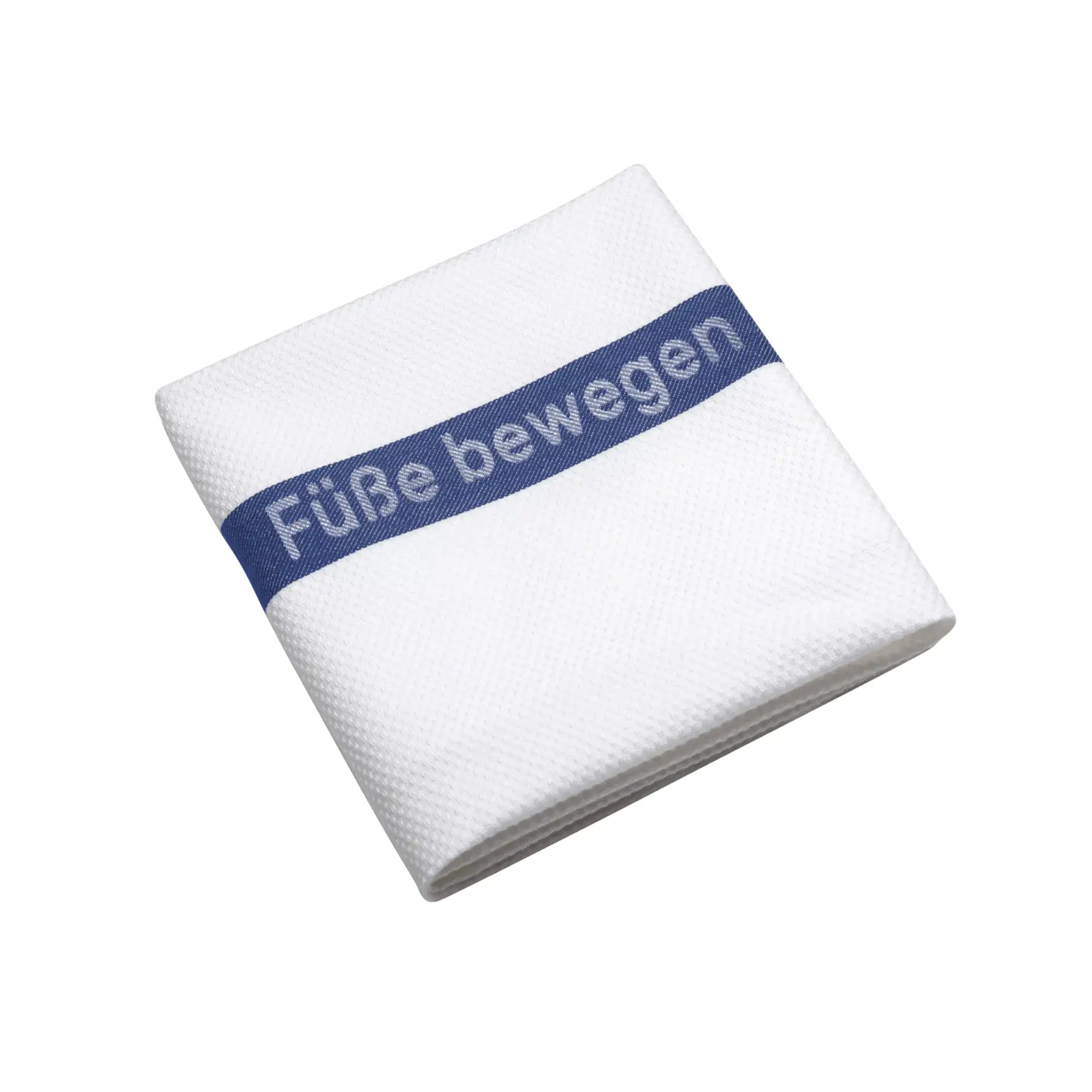 Tissu avec entrelacement - Pied et soins - 50 x 70 cm - Ruck Ruck Bleu