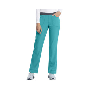 Tosse - Pantalon slim médical - Femme - 4 poches - Cherokee - Couleur 1 My Podologie Bleu-Caraïbes-XXXL