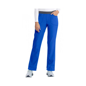 Tosse - Pantalon slim médical - Femme - 4 poches - Cherokee - Couleur 1 My Podologie Bleu-Roi-XXXL