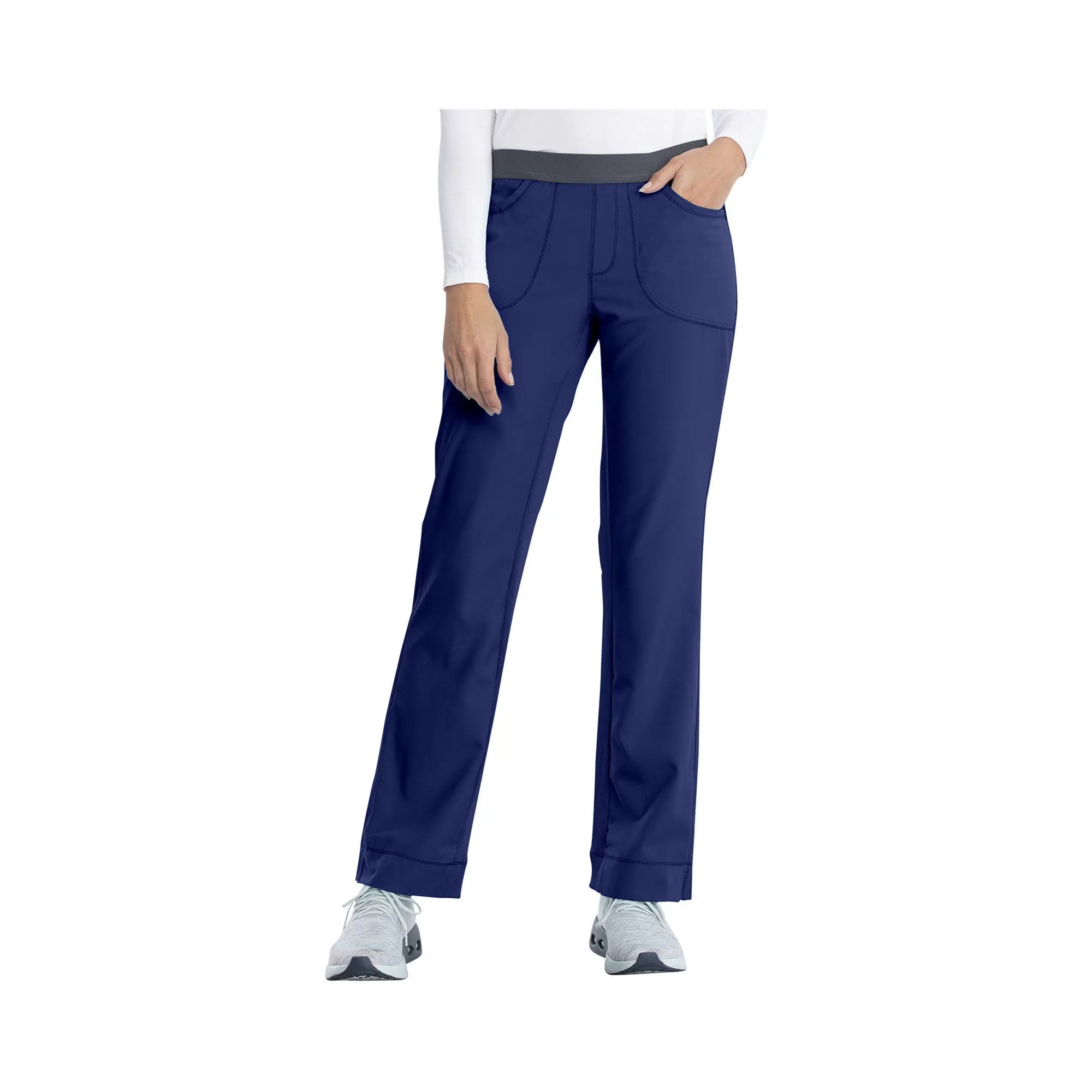 Tosse - Pantalon slim médical - Femme - 4 poches - Cherokee - Couleur 1 My Podologie Bleu-Marine-XXXL