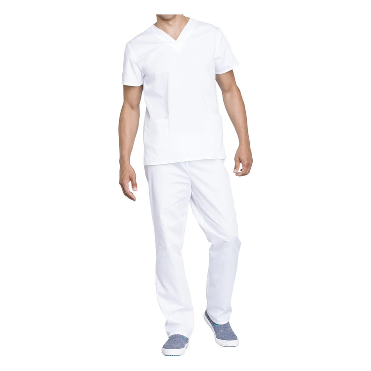 Toulouse - Ensemble médical - Tunique et pantalon - Unisexe - Cherokee Cherokee Authentic Workwear  Blanc-3XL