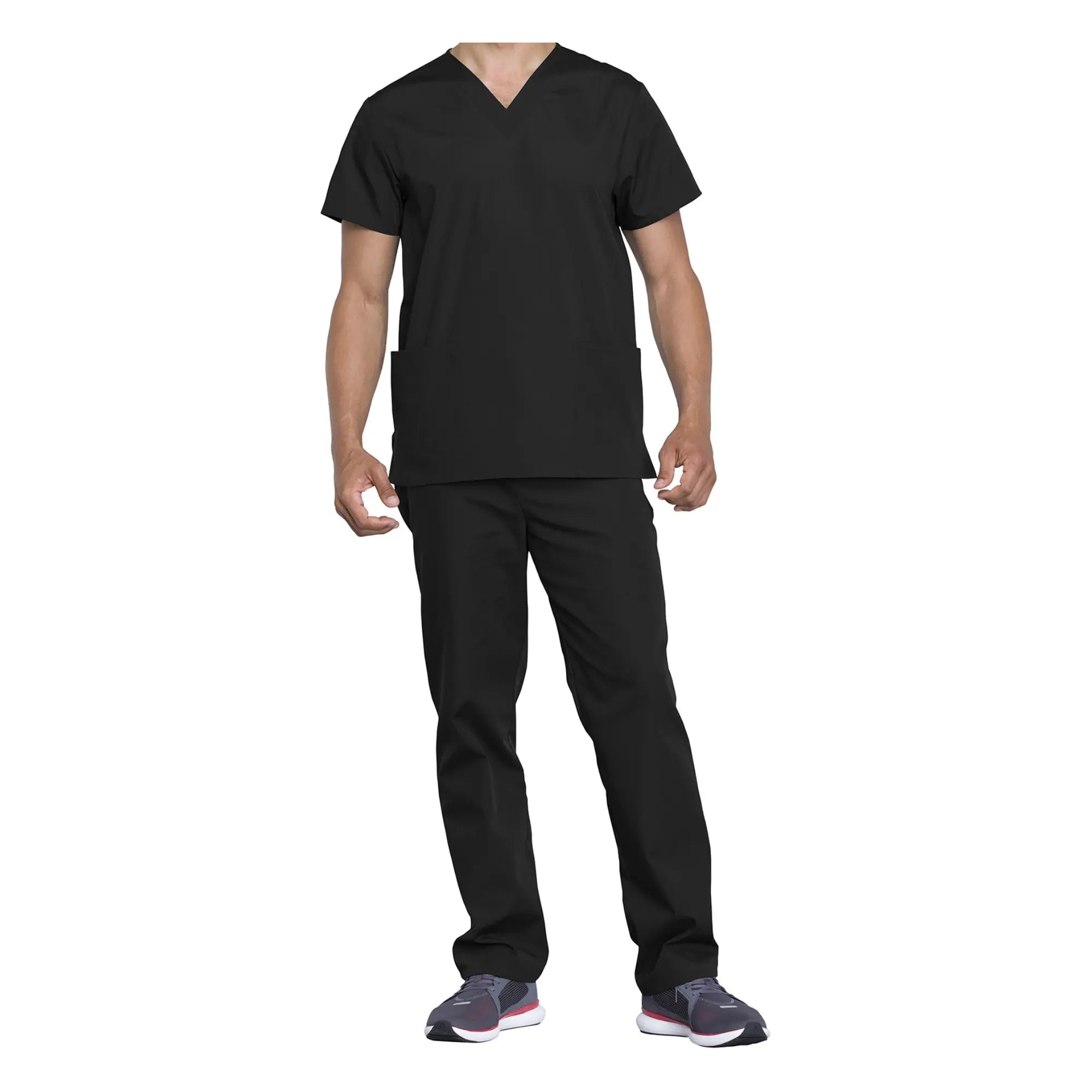 Toulouse - Ensemble médical - Tunique et pantalon - Unisexe - Cherokee Cherokee Authentic Workwear  Noir-3XL