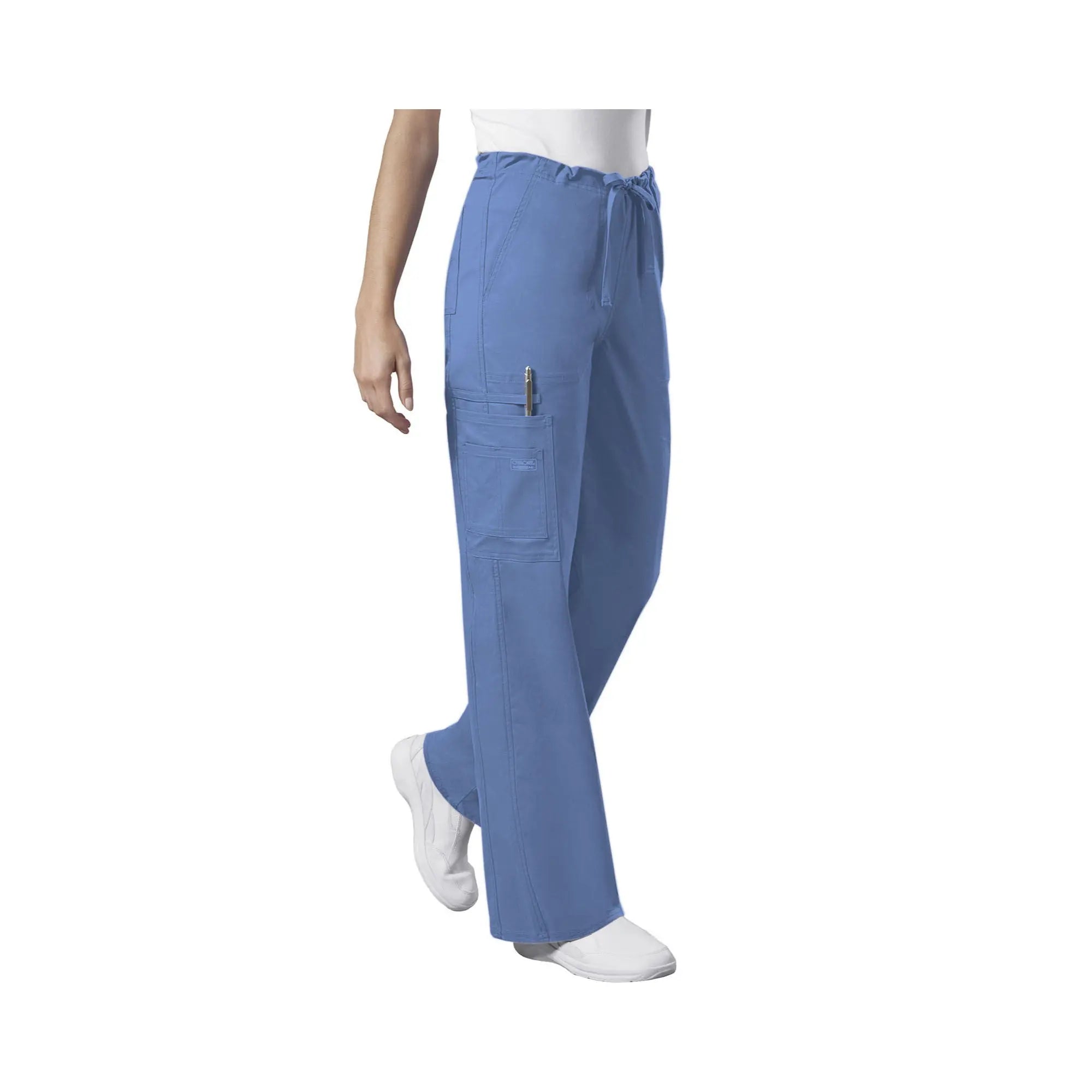 Tourcoing - Pantalon large à cordon de serrage - Unisexe - Cherokee Cherokee Authentic Workwear  Bleu-Ciel-XXXL