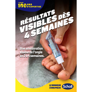 Traitement Mycose de l'Ongle - 2 en 1 - 3,8 ml + 5 limes - Scholl Scholl