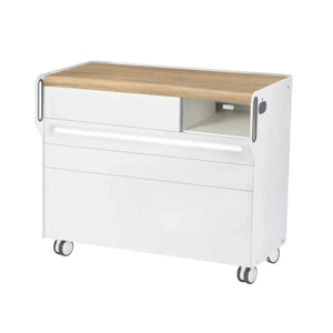 Unité de Podologie "Room Move" - Taille L - Ruck Ruck Chêne-3-avec-LED-compartiment-micromoteur-à-droite