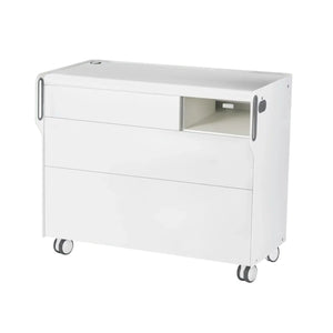 Unité de Podologie "Room Move" - Taille L - Ruck Ruck Blanc-2-compartiment-micromoteur-à-droite-Cercle-X