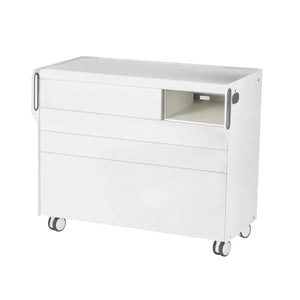 Unité de Podologie "Room Move" - Taille L - Ruck Ruck Blanc-3-compartiment-micromoteur-à-droite-Non