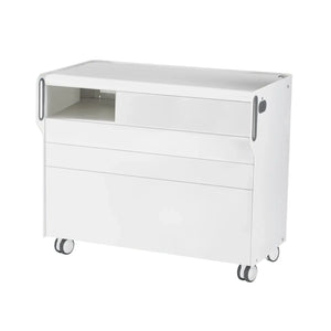 Unité de Podologie "Room Move" - Taille L - Ruck Ruck Blanc-3-compartiment-micromoteur-à-gauche-Cercle-X