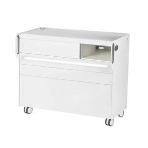 Unité de Podologie "Room Move" - Taille L - Ruck Ruck Blanc-3-avec-LED-compartiment-micromoteur-à-droite