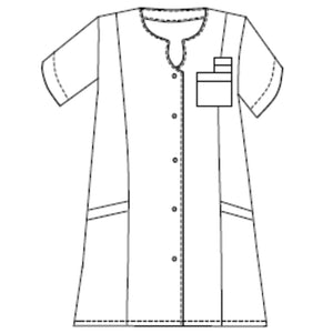 Éléna - Tunique - Manches Courtes - Femme - 75 cm