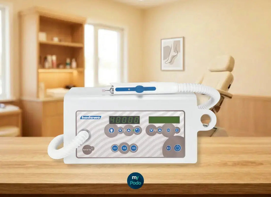 Hadewe : une nouvelle gamme de micromoteurs professionnels sur My Podologie My Podologie