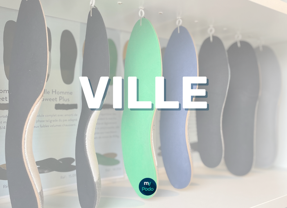 Semelles thermoformées Ville Femmes et Hommes