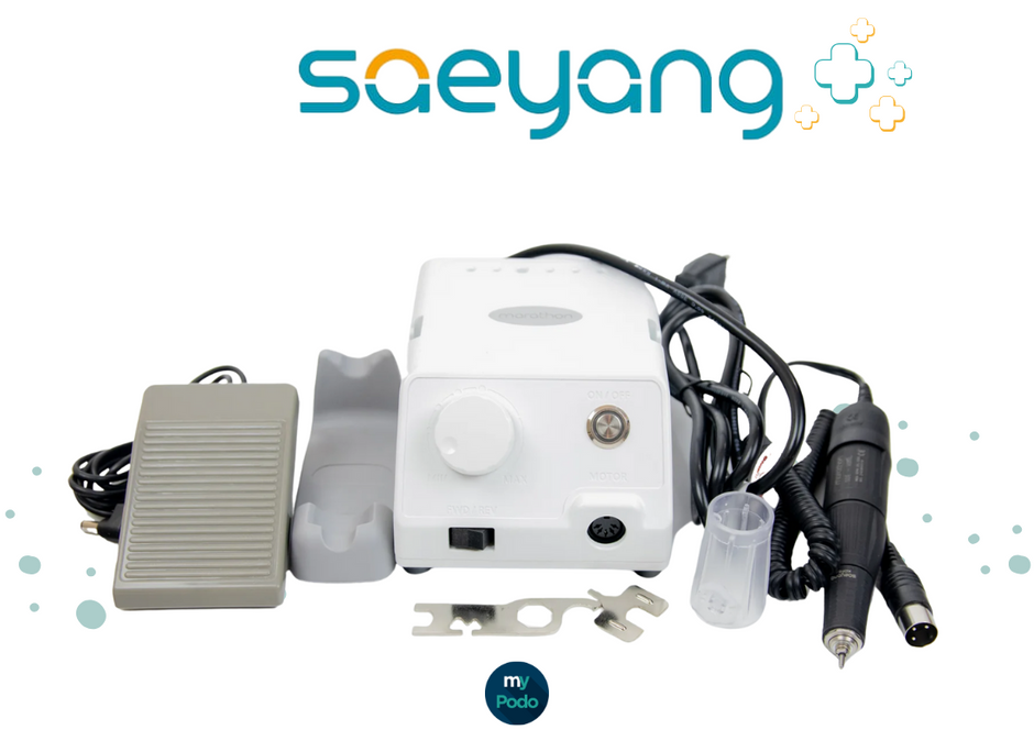 Micromoteur filaire Escort III – L’allié incontournable pour les soins de pédicurie