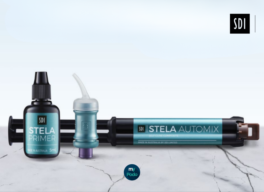 Composite auto-polymérisant STELA Automix – La solution idéale pour les reconstitutions en podologie