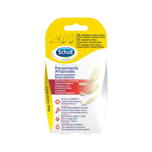 5 Pansements Mix Hydrocolloïdes Talons/Orteils - Scholl Scholl 