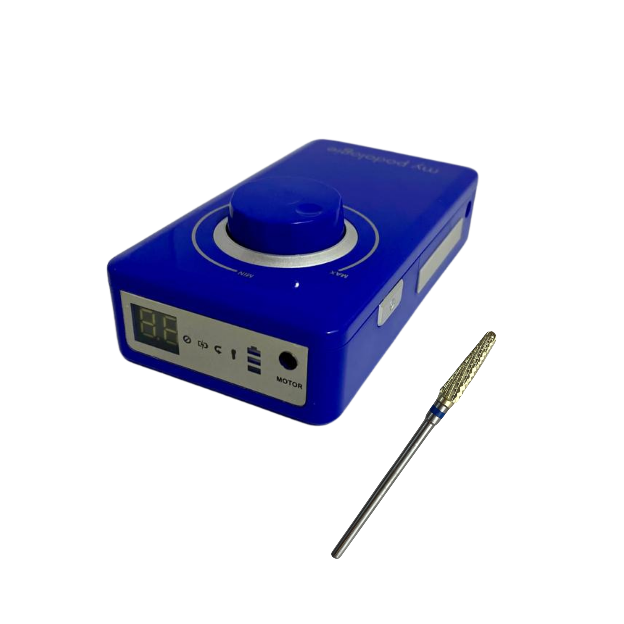 Starting pack étudiant "soins à domiciles" - 1 micromoteur Podo38S bleu + 1 fraise à ongle carbure de tungstène Expert 
