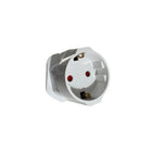 Adapter - Europe to UK Power Plug - White