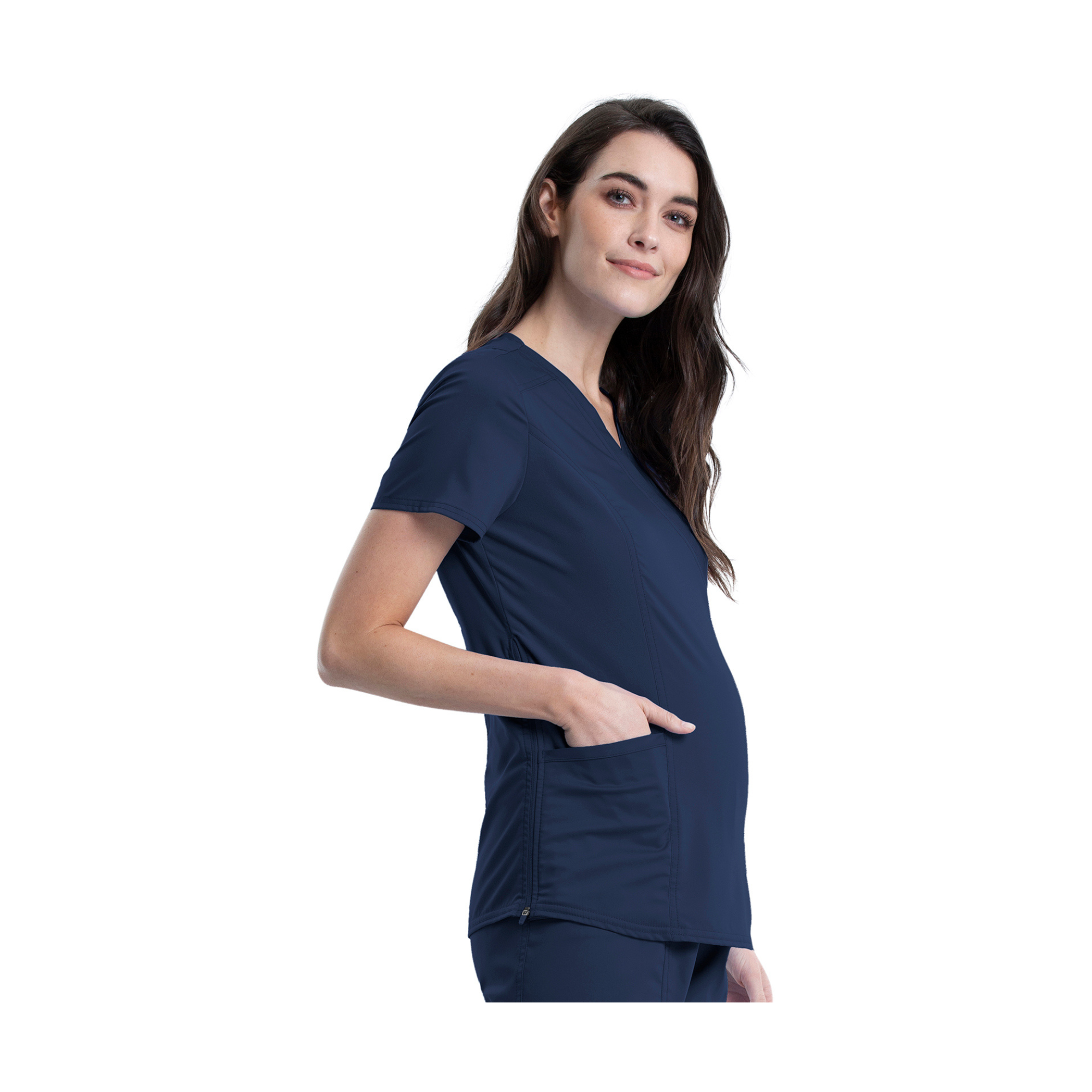 Ajaccio - Tunique maternité - Femme enceinte - Cache-cœur - Cherokee Cherokee Authentic Workwear 