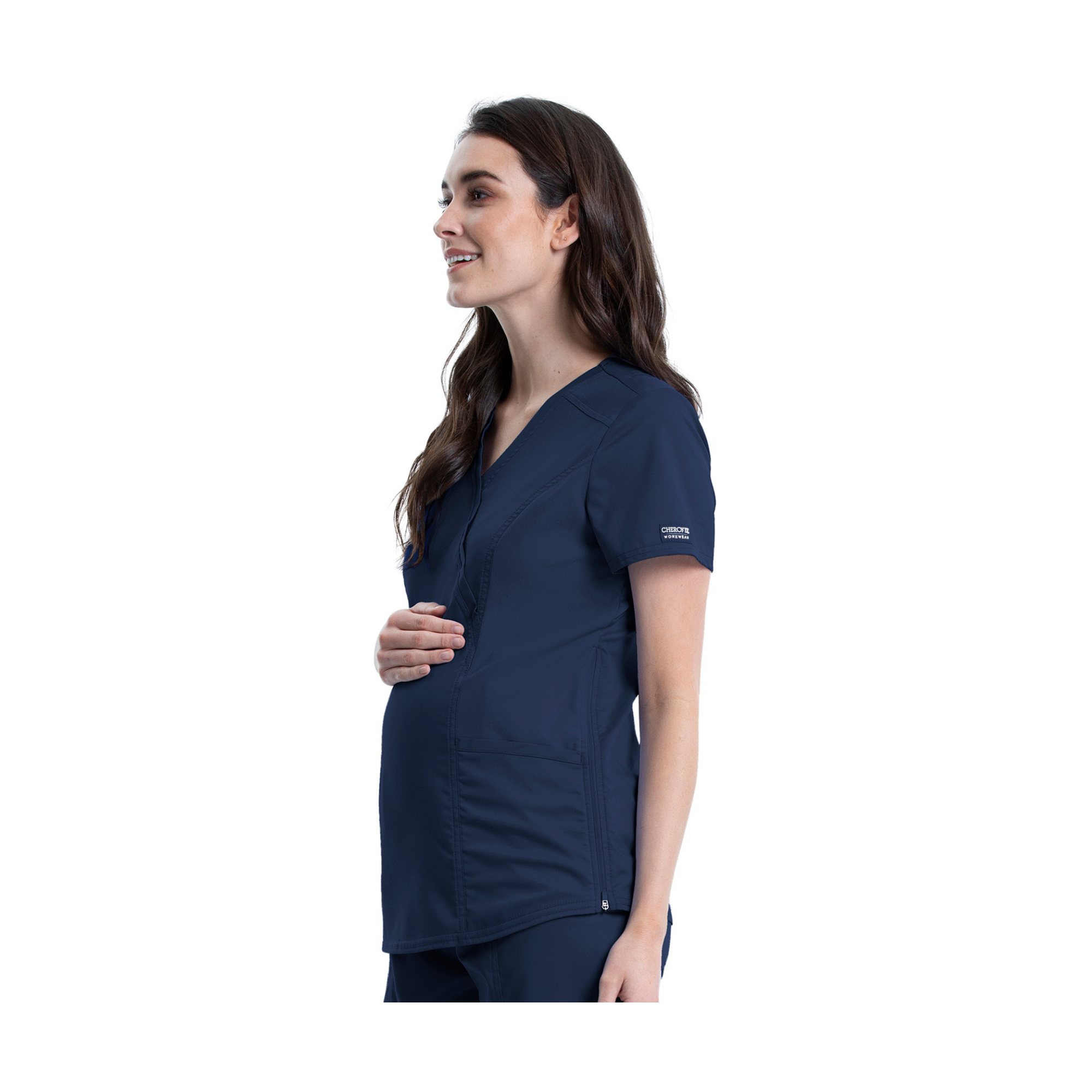 Ajaccio - Tunique maternité - Femme enceinte - Cache-cœur - Cherokee Cherokee Authentic Workwear 