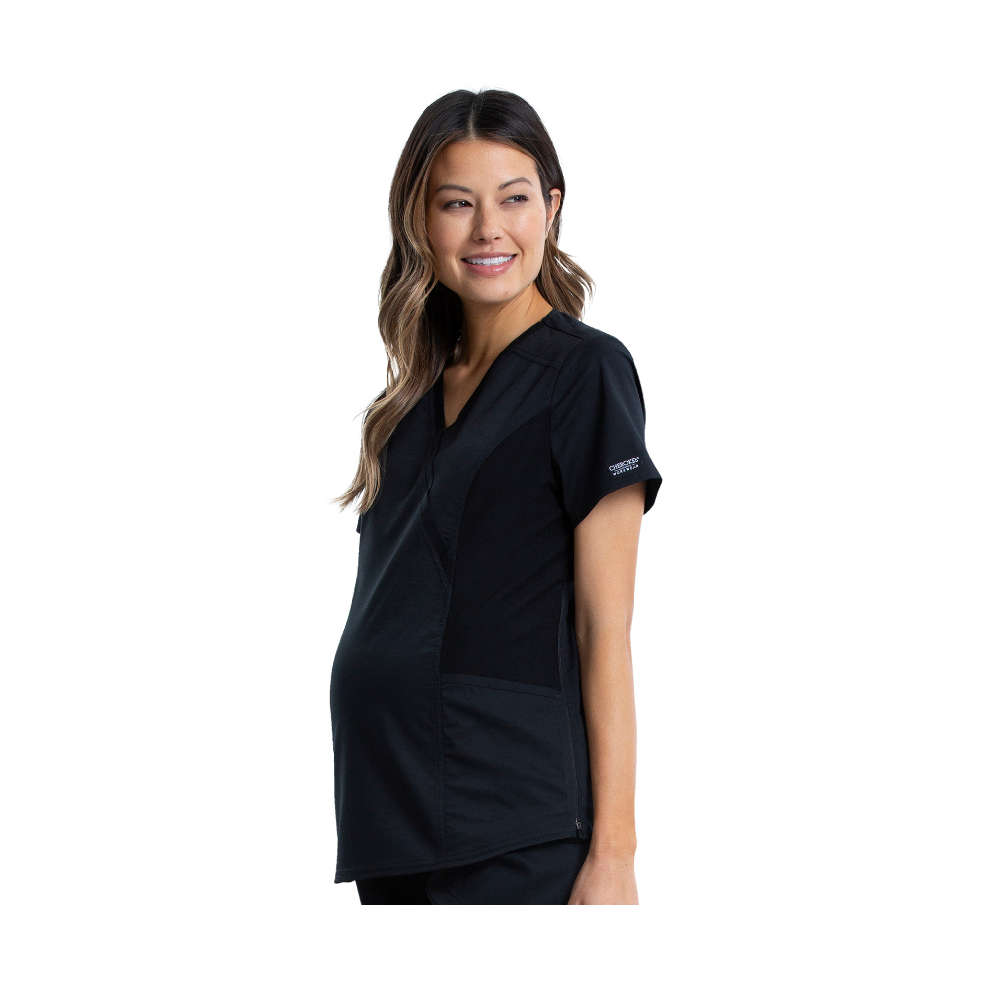 Ajaccio - Tunique maternité - Femme enceinte - Cache-cœur - Cherokee Cherokee Authentic Workwear 