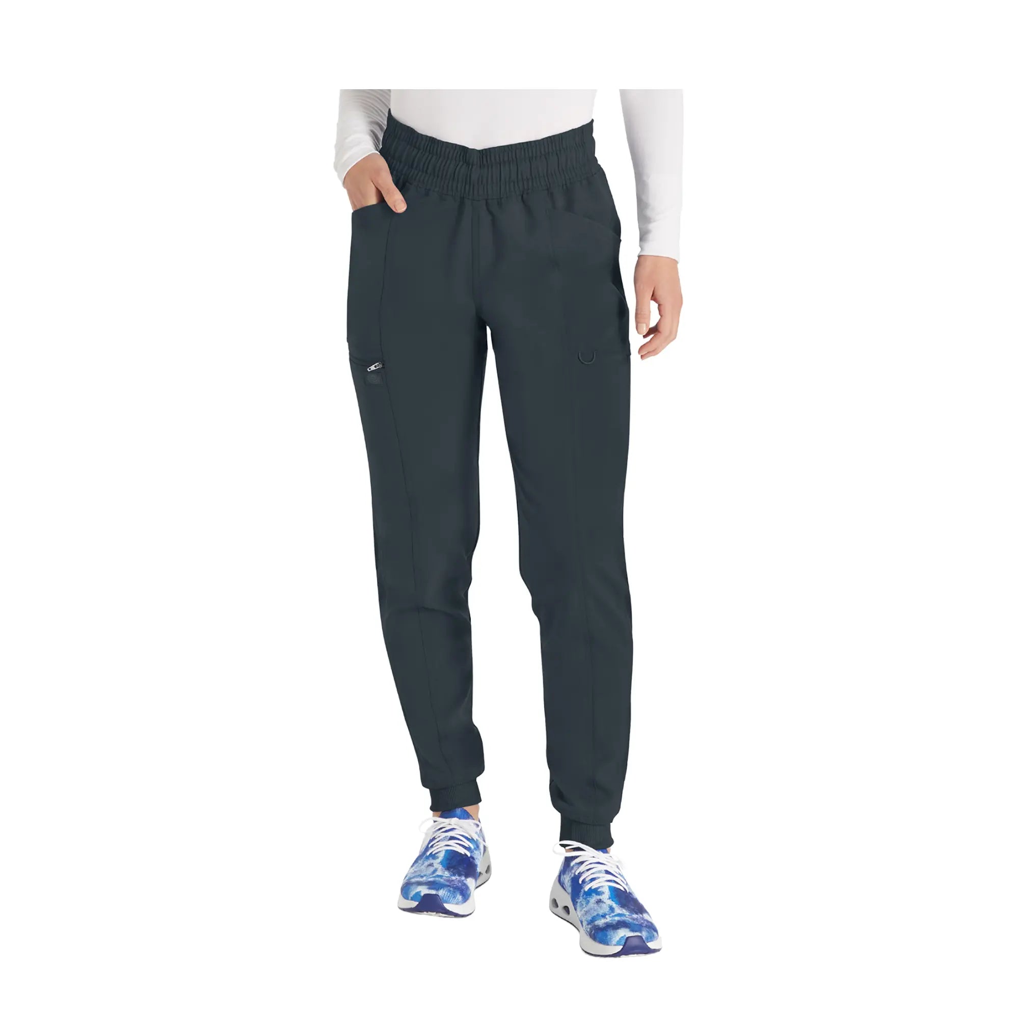 Albi - Jogging médical avec cordon de serrage - Femme - Dickies Dickies  Anthracite-3XL