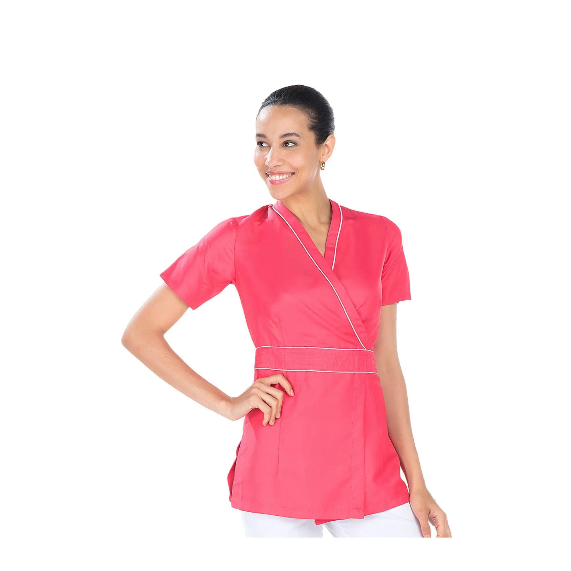 Alison - Tunique - Manches courtes - Femme - 75 cm My Blouse  Rose-Fushia-T6-XXXL