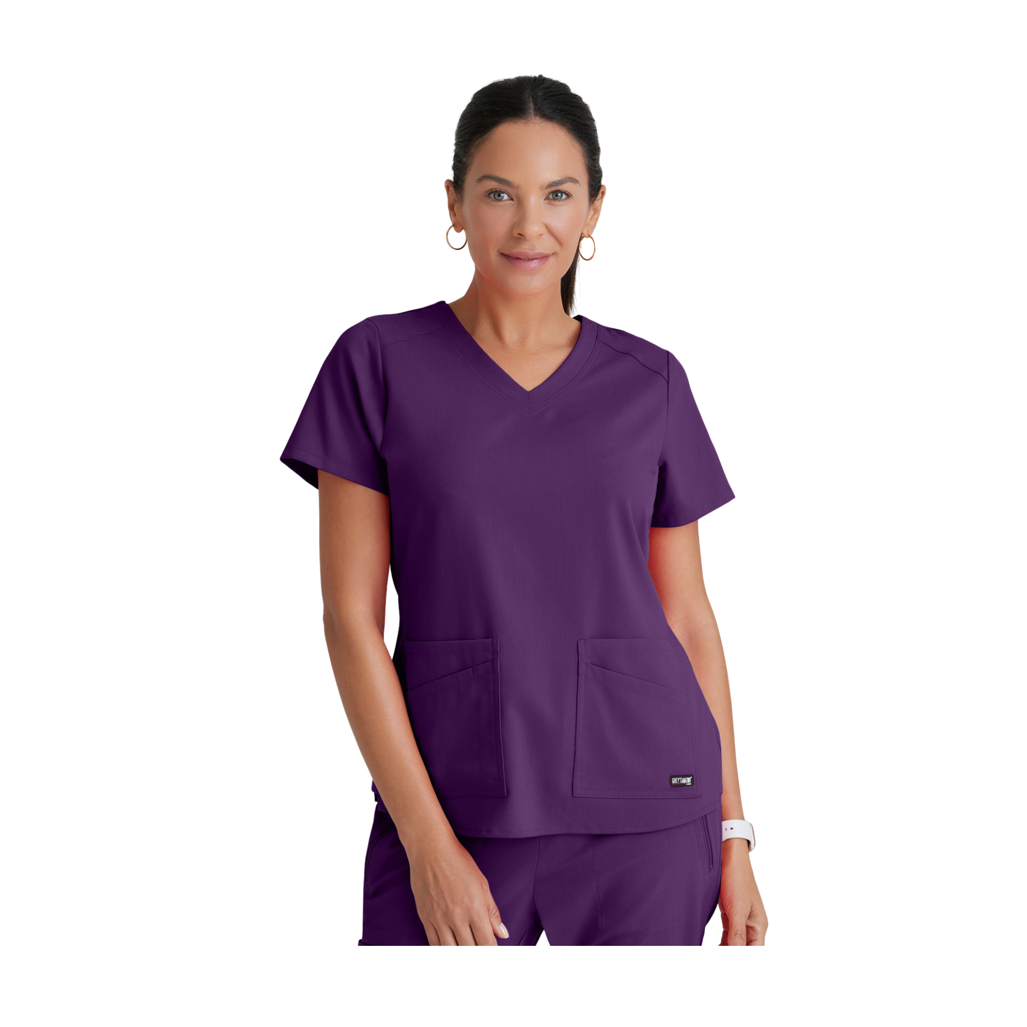 Aura - Tunique col V - Femme - Grey’s Anatomy Stretch GREYS ANATOMY STRETCH 