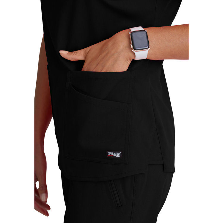 Aura - Tunique col V - Femme - Grey’s Anatomy Stretch GREYS ANATOMY STRETCH 