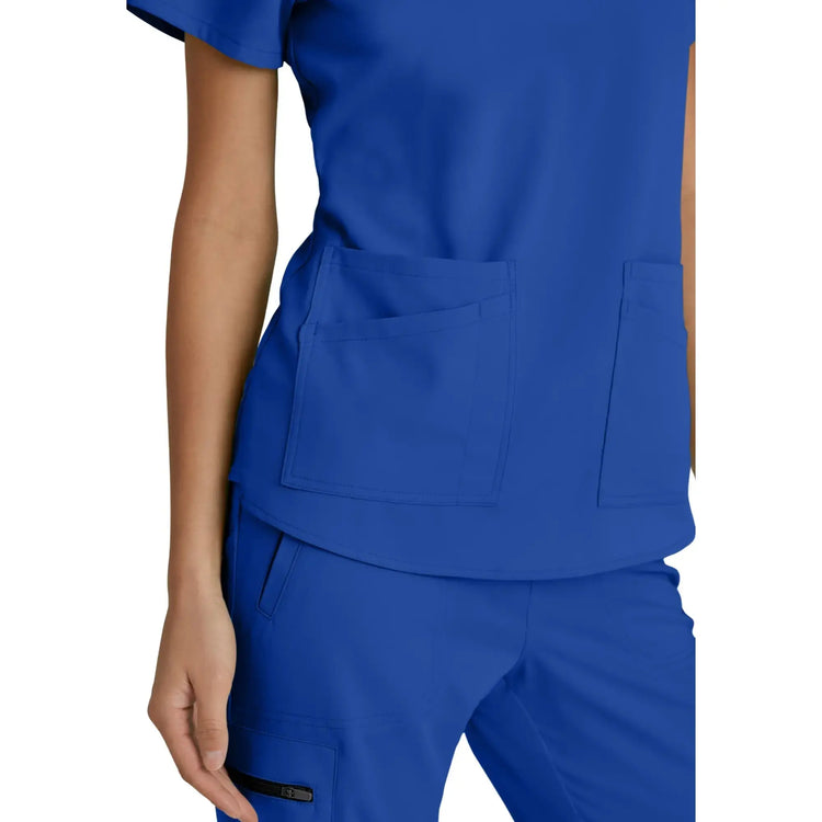 Aura - Tunique col V - Femme - Grey’s Anatomy Stretch Grey’s Anatomy 