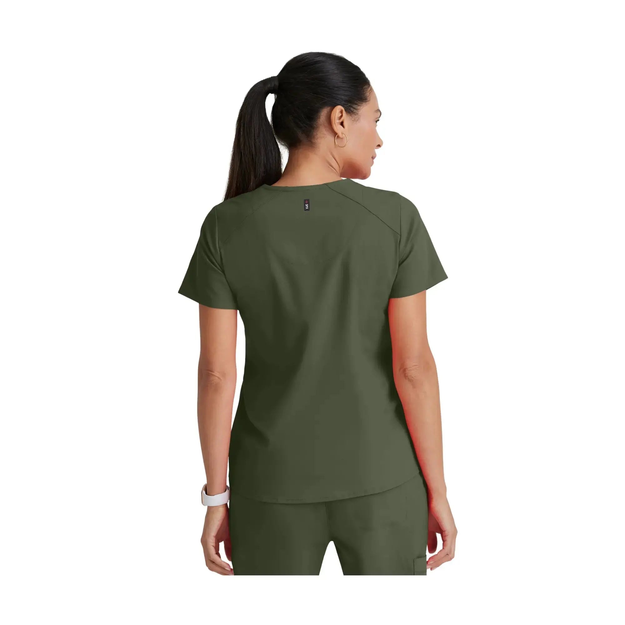 Aura - Tunique col V - Femme - Grey’s Anatomy Stretch Grey’s Anatomy 
