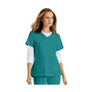 Aura - Tunique col V - Femme - Grey’s Anatomy Stretch Grey’s Anatomy 