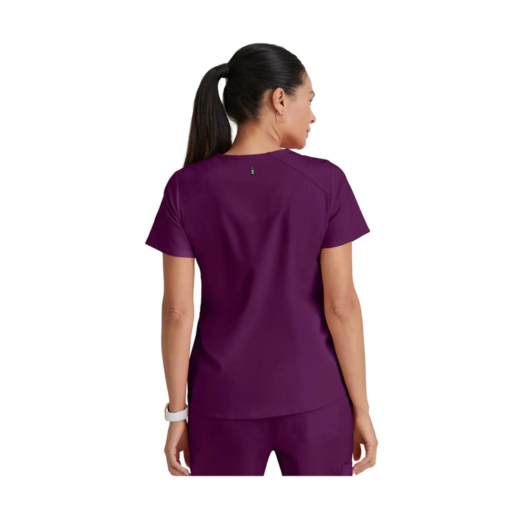 Aura - Tunique col V - Femme - Grey’s Anatomy Stretch Grey’s Anatomy 