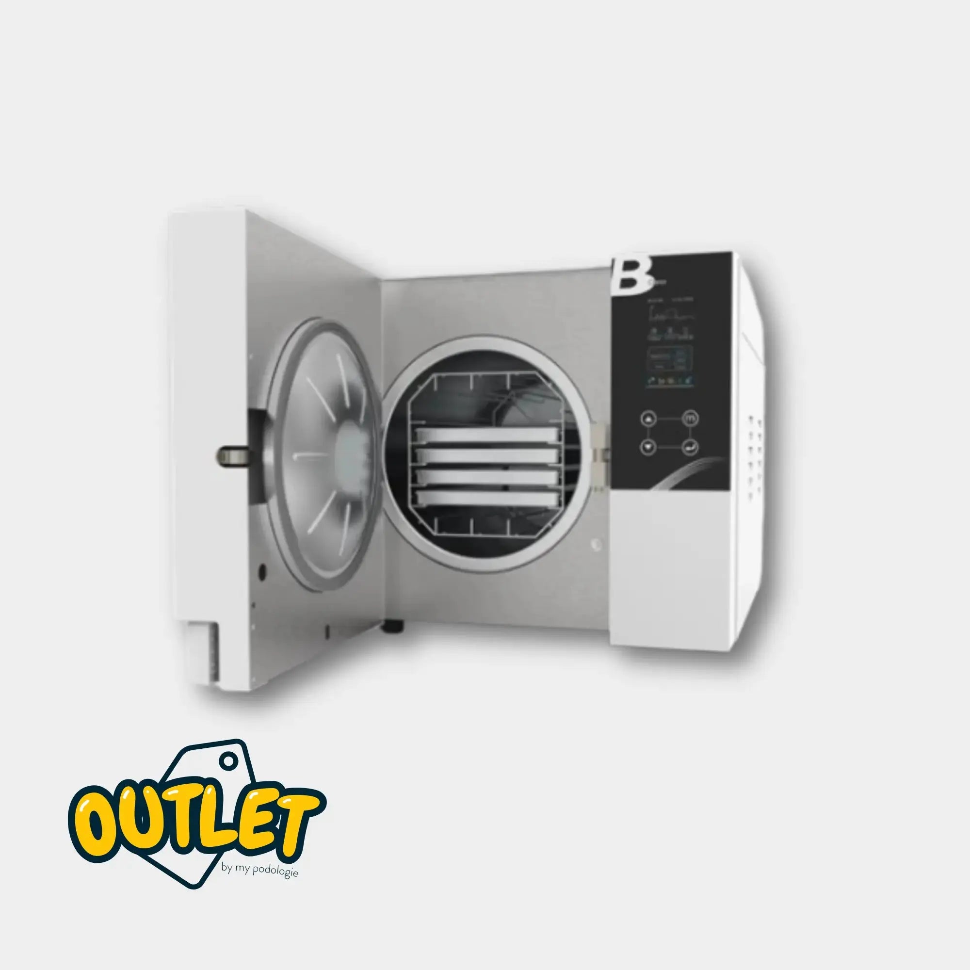 Autoclave blanc 23 Litres Classe B avec USB et imprimante intégrée // Destockage Icanclave Autoclaves 