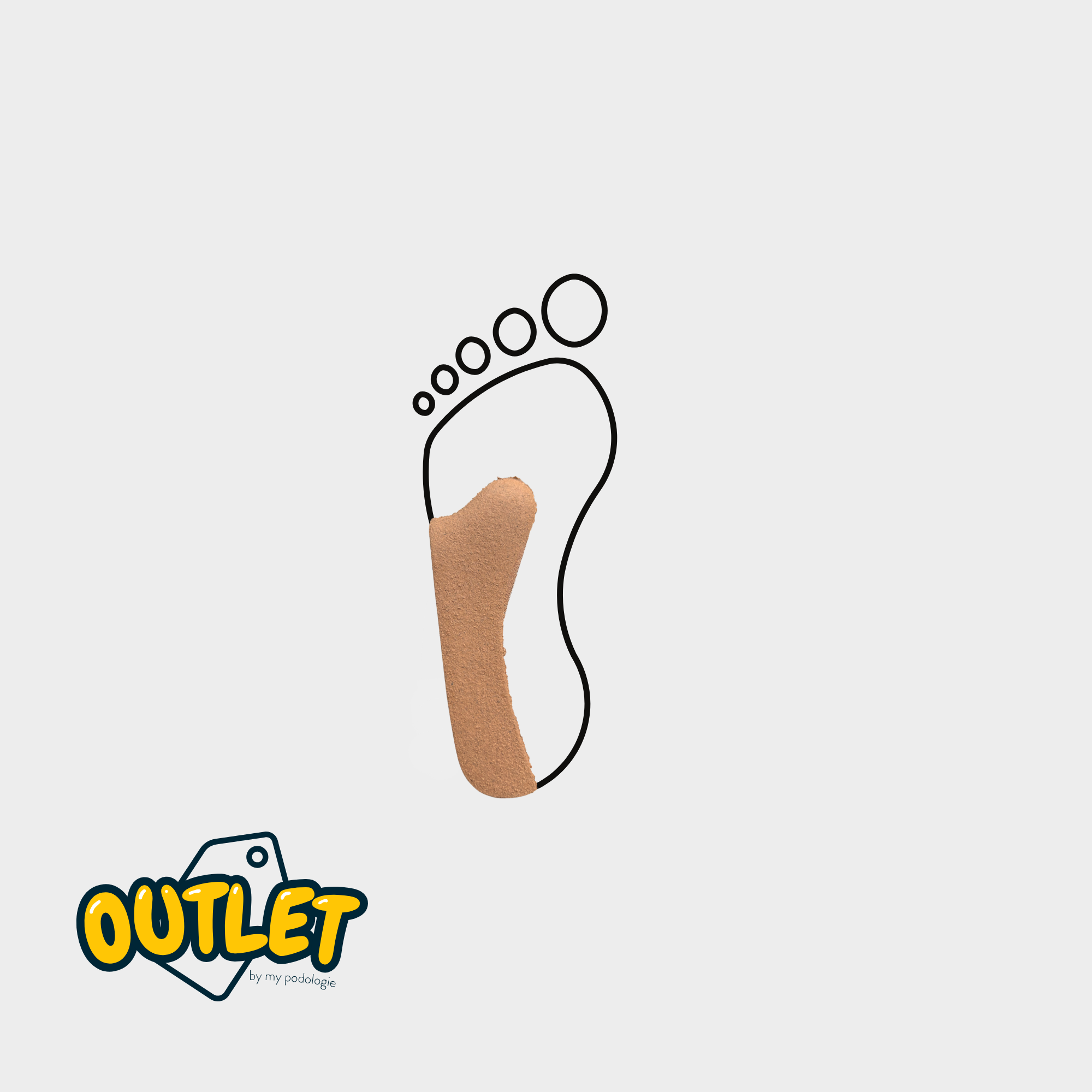 Bande Pronatrice - Liège Latex - taille 5/7 // Fin de série My Podologie 