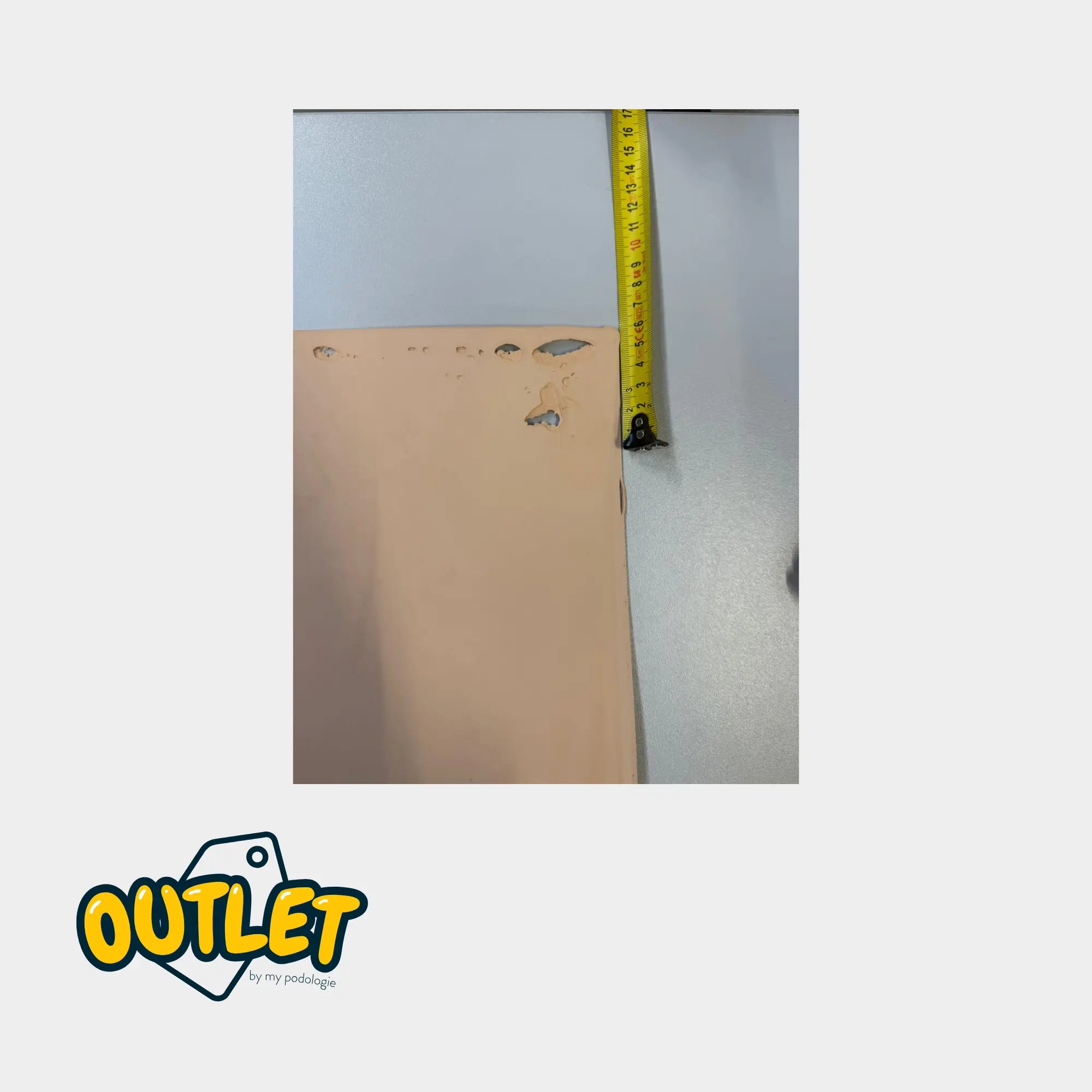 Base plantaire - Type REALUX - Shore 70 - 1,8 mm // Défaut My Podologie 