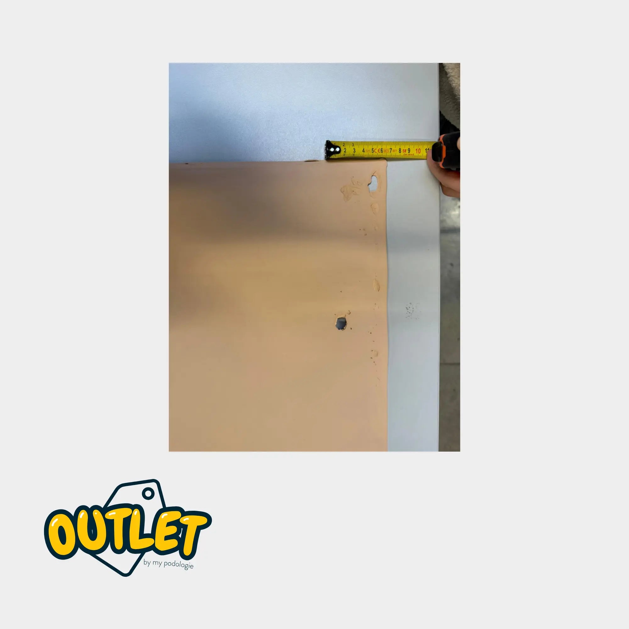 Base plantaire - Type REALUX - Shore 70 - 1,8 mm // Défaut My Podologie 