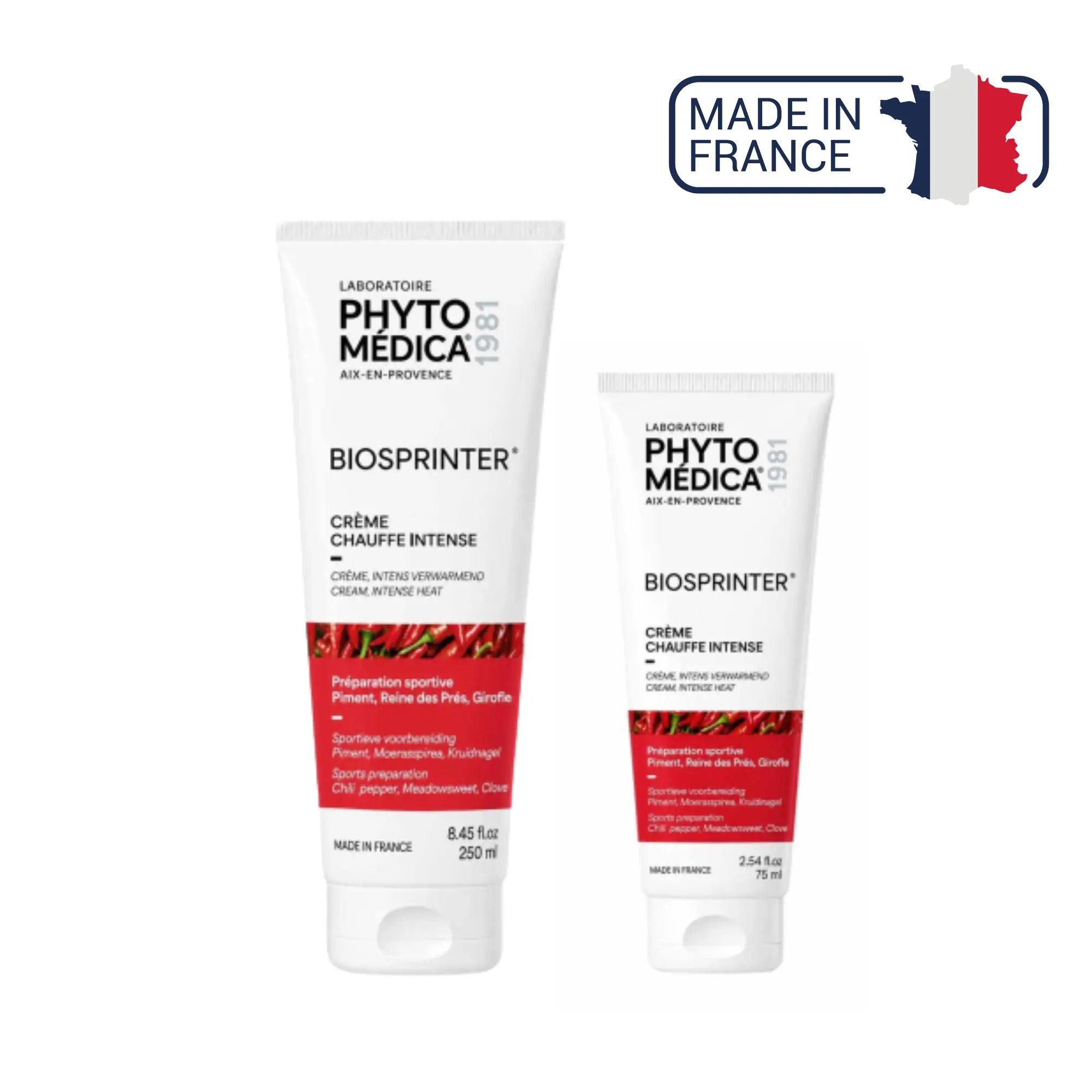 Biosprinter ® - Crème massage chauffant - 2 contenances - Phytomedica Laboratoires Phytomedica 