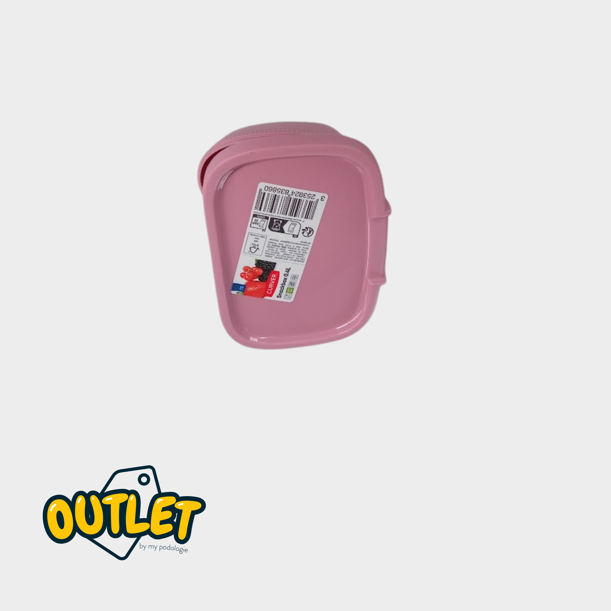 Boîte en plastique pour transport des instruments - 0.4L - Curver // Défaut My Podologie 
