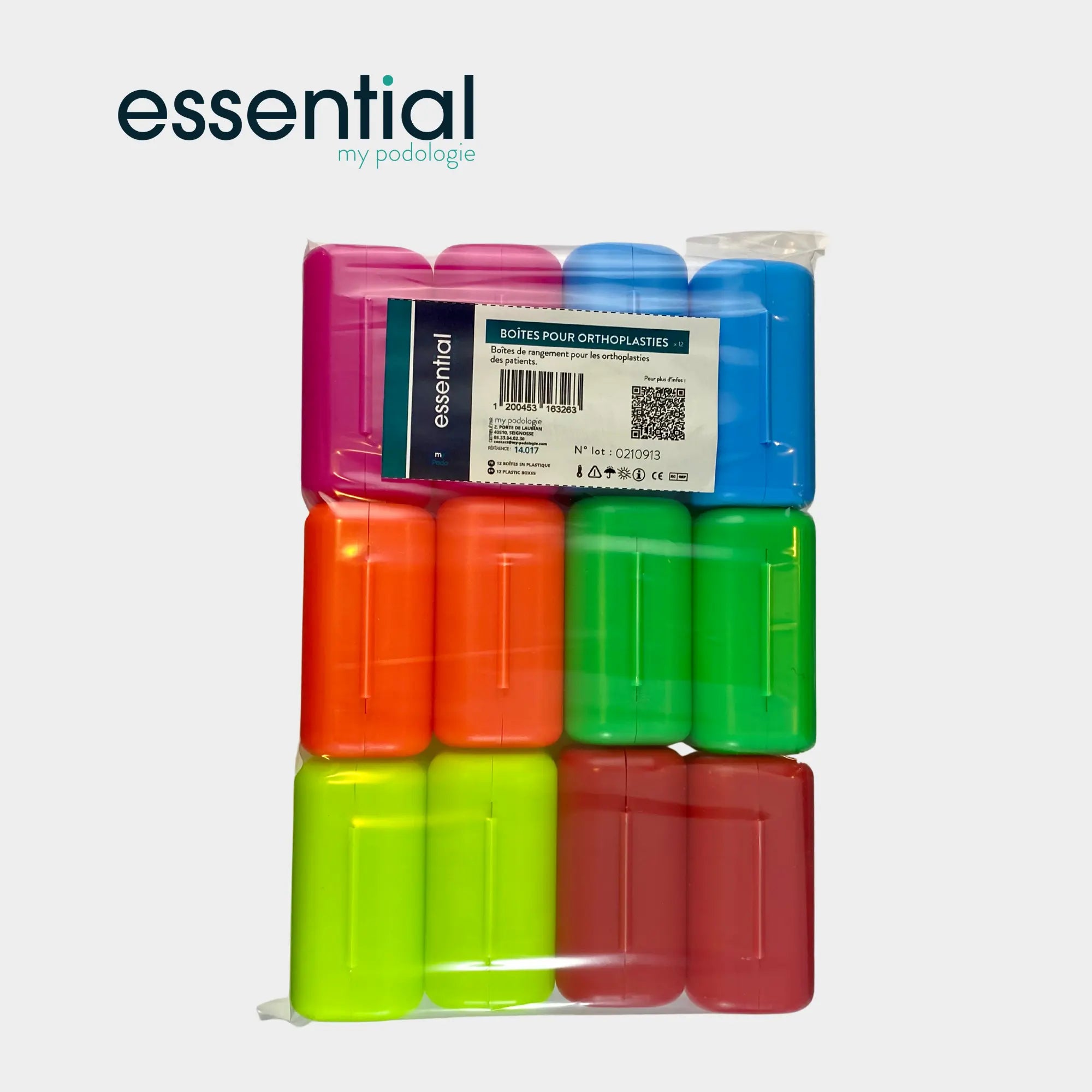 Boîtes pour Orthoplasties - Sachet de 12 unités - Essential by My Podologie - My Podologie