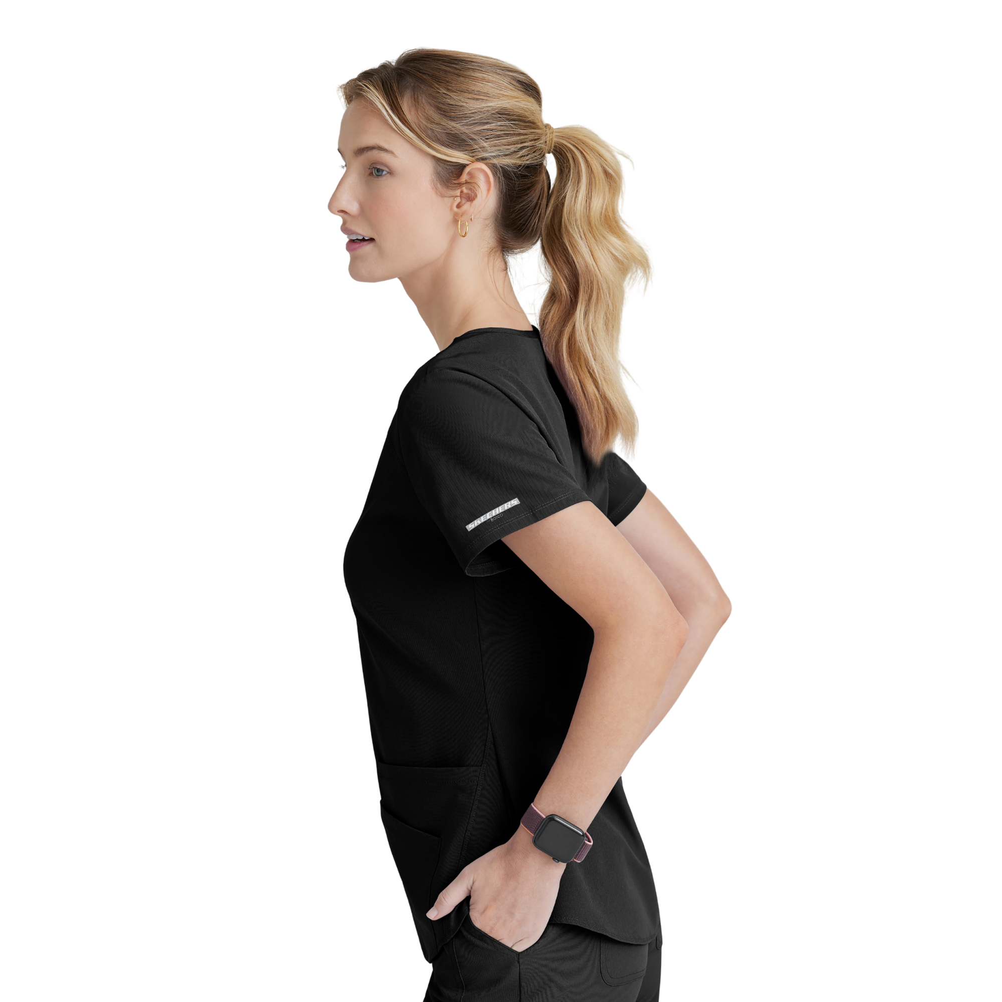 Breeze Top - Haut médical col V - Femme - Skechers SKECHERS 